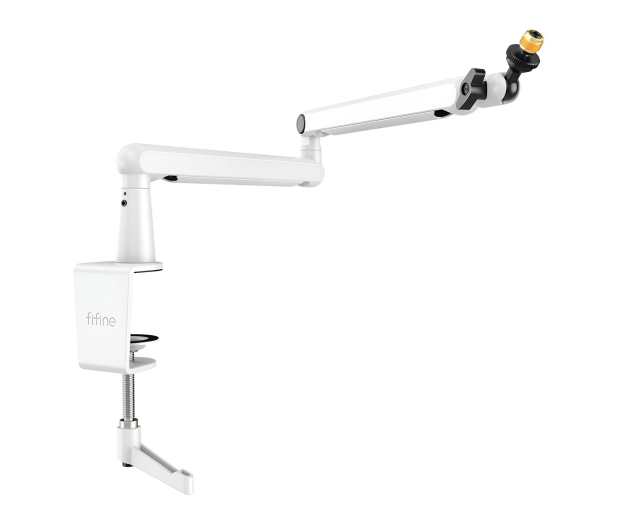Fifine BM88W uchwyt, statyw biurkowy do mikrofony Biały - 1322119 - zdjęcie 2